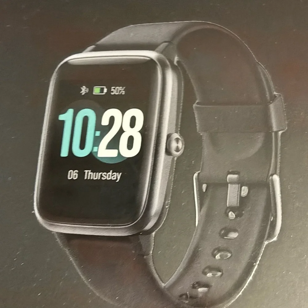 Smart Wearable Pink Watch - Picture 3 of 9